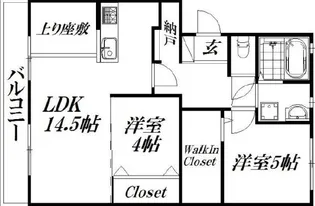 Re・allot東若林【1階】の間取り