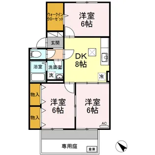 ソフィア小林【1階】の間取り