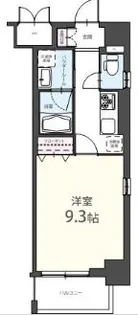アンファンテーヌ【9階】の間取り