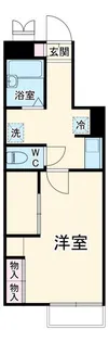 レオパレスプレミール【1階】の間取り