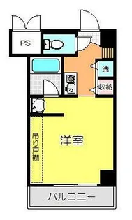 マジェスティービル【3階】の間取り