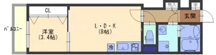 アート萱島EastB【3階】の間取り