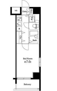 SQUARE潮見【3階】の間取り