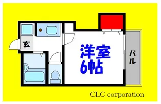 ラ・フィーヌエノモト【2階】の間取り