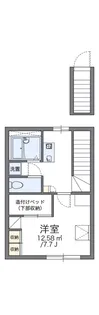 レオパレスエム ケイ【2階】の間取り