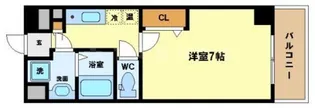 エイペックス京町堀Ⅱ【10階】の間取り