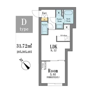LEGALAND荻窪ANNEX【3階】の間取り