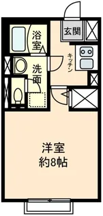 ネバーランド【1階】の間取り