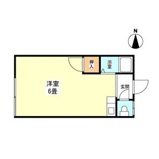 松宮ハイツ【2階】の間取り