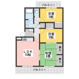 コンフォート北澤【3階】の間取り