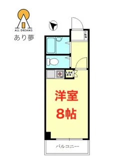 NICアーバンハイム南太田【3階】の間取り