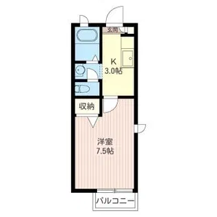 グランリベール【2階】の間取り