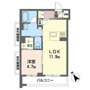 CityPlaza大手門【2階】の間取り