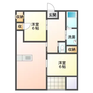 Taisei A【1階】の間取り