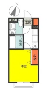 Me mola中村橋【1階】の間取り