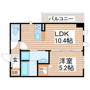 あすとT・SII【3階】の間取り