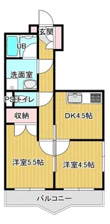 サンパティオ玉穂【5階】の間取り