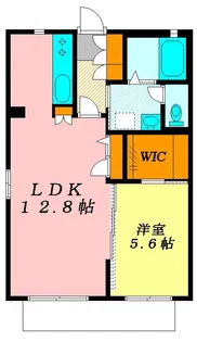 アーク・クレスト【1階】の間取り