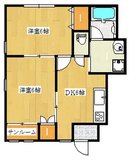 SERENOII【1階】の間取り