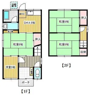 香川県高松市屋島西町【一戸建】の間取り