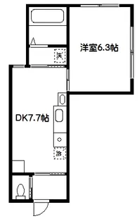 セントラルハウス【3階】の間取り