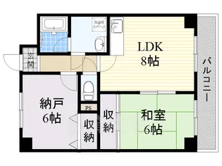 ファミーユ2【3階】の間取り