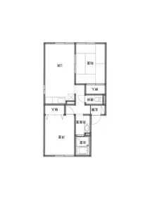 セジュール仁井田【2階】の間取り