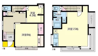 東京都町田市玉川学園7【一戸建】の間取り