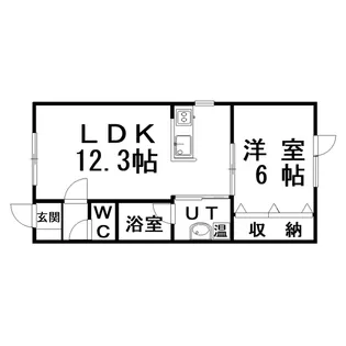 パークマンション【1階】の間取り
