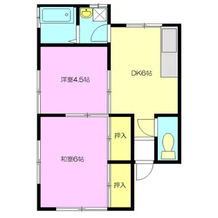 ネオハイム【1階】の間取り