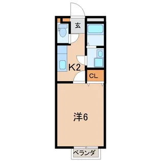 TKフィールド【1階】の間取り
