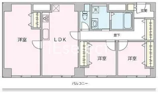 フェリス辰巳台【2階】の間取り