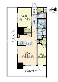 エクセレントシティ本厚木駅前【2階】の間取り