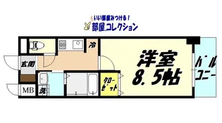 セトルイン鳳【7階】の間取り