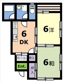菊川フォレスト【1階】の間取り
