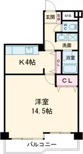 奈良県奈良市秋篠町【マンション】の間取り