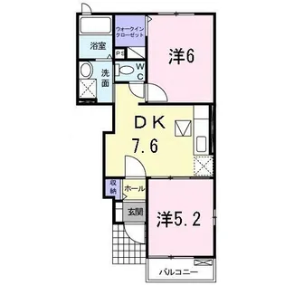 α ICHISAKO C【1階】の間取り