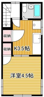 笹原ハイツ【2階】の間取り