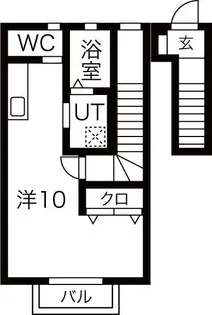 ぽらん【2階】の間取り