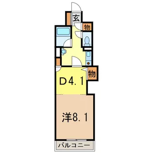 朝日プラザ旭川5条通【8階】の間取り