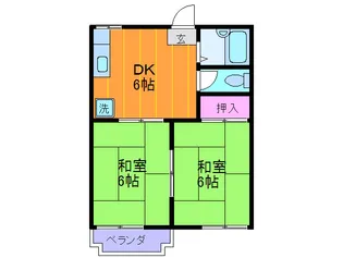 ファミール1号【2階】の間取り