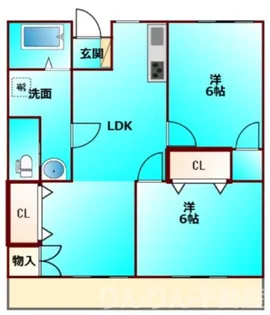第2みずほビルディング【2階】の間取り