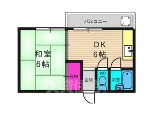 ハウスハクラク2【2階】の間取り