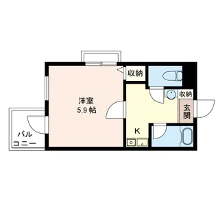SPACE U【3階】の間取り