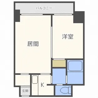 KGコート【3階】の間取り