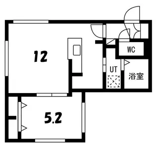 Lien南郷13【3階】の間取り