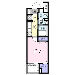 グランフィオーレ【1階】の間取り