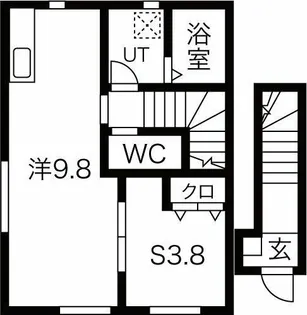MONCIEL(モンシエル)【2階】の間取り