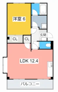 ダイアローグ C棟【3階】の間取り
