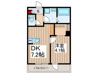 KOMA上尾五番町【2階】の間取り